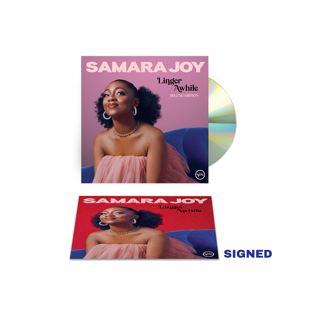 Samara Joy: Linger Awhile (Deluxe) CD + Signed Lithograph