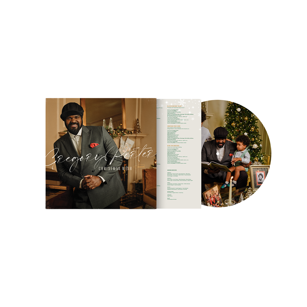 Gregory Porter: Christmas Wish D2C Exclusive Picture Disc + Signed Art Card