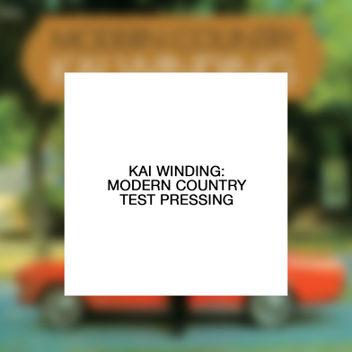 Kai Winding: Modern Country Test Pressing