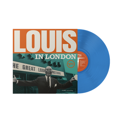 Louis Armstrong: Louis In London Opaque Sky Blue LP