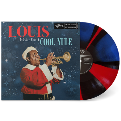 Louis Armstrong: Louis Wishes You a Cool Yule (Blue/Red Vinyl)