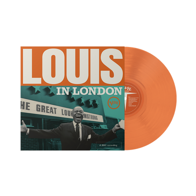 Louis Armstrong: Louis In London Opaque Tangerine LP