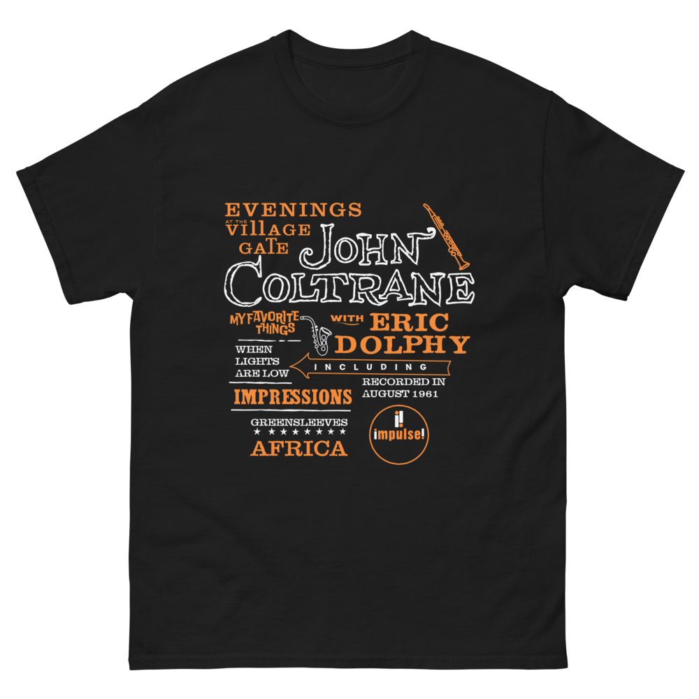 John Coltrane: Evenings At The Village Gate Marquee T-Shirt