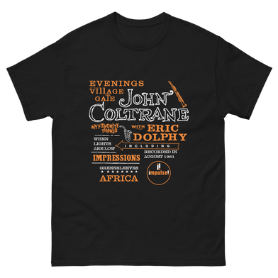 John Coltrane: Evenings At The Village Gate Marquee T-Shirt