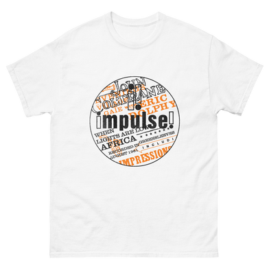 John Coltrane: Evenings At The Village Gate Impulse Logo T-Shirt