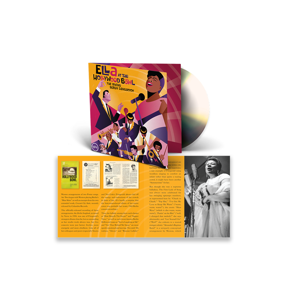 Ella Fitzgerald: Ella at the Hollywood Bowl: The Irving Berlin Songbook - CD