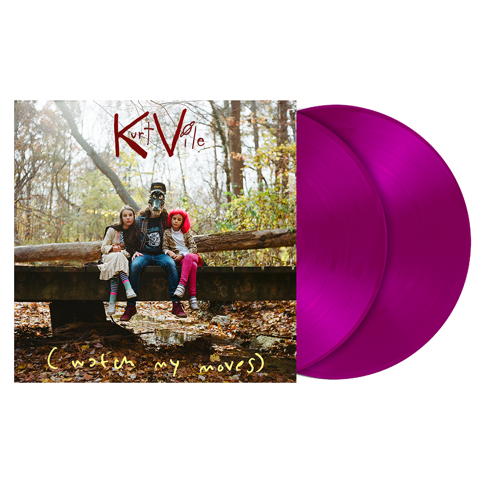 Kurt Vile: Watch My Moves 2LP – Neon Exclusive + Watch My Moves Signed Litho Bundle