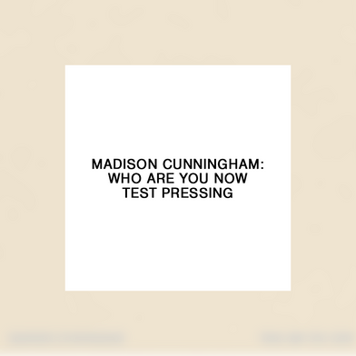 Madison Cunningham: Who Are You Now Test Pressing