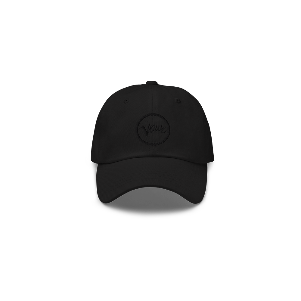 Black on Black Classic Logo Dad Hat