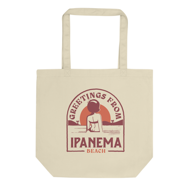Greetings From Ipanema Tote Front