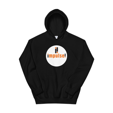 Black Impulse Classic Logo Hoodie