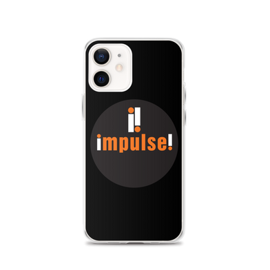 Black Impulse Classic Logo iPhone 12 Case