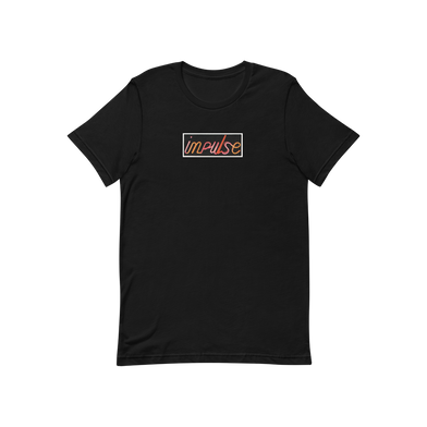 Black Impulse Neon Logo T-Shirt