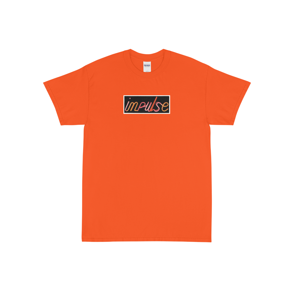 Orange Impulse Neon Logo T-Shirt