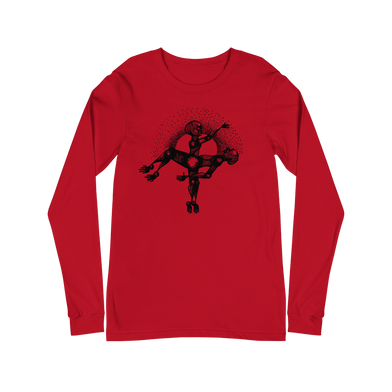 Black To The Future: Red Long Sleeve