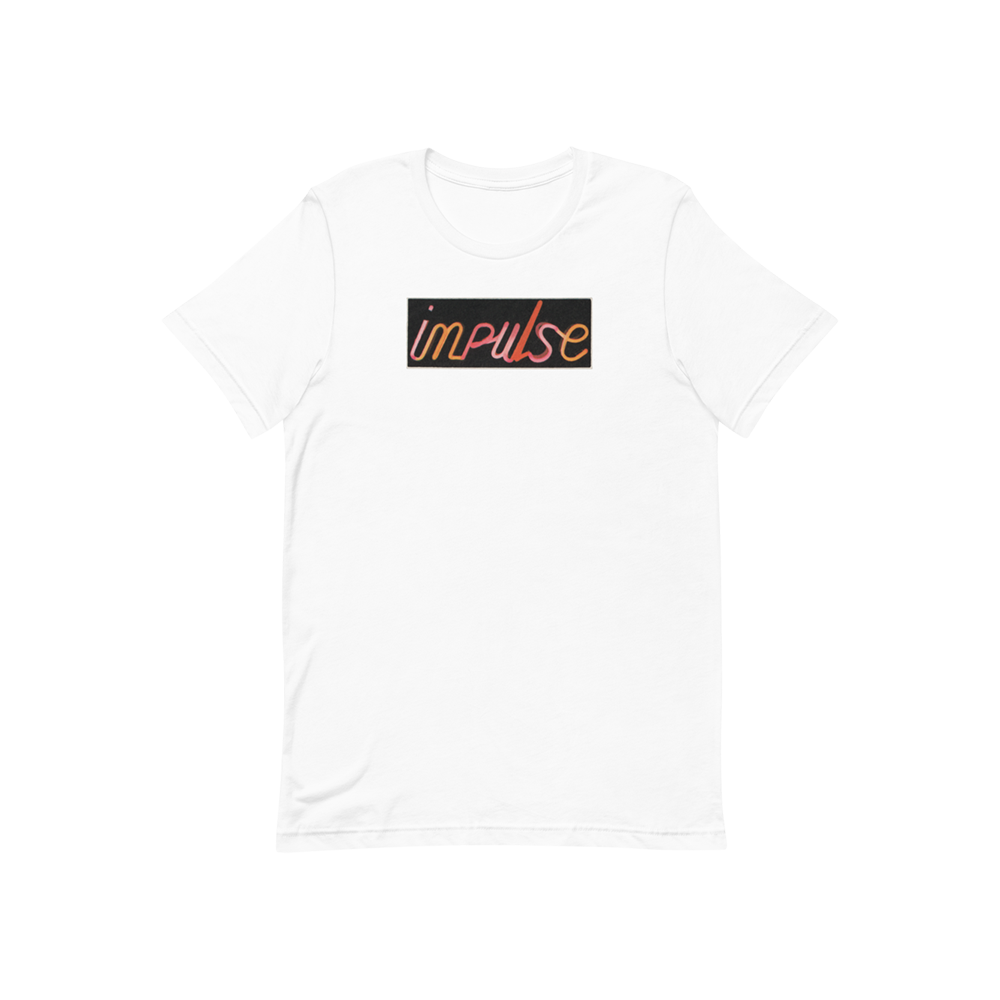 White Impulse Neon Logo T-Shirt